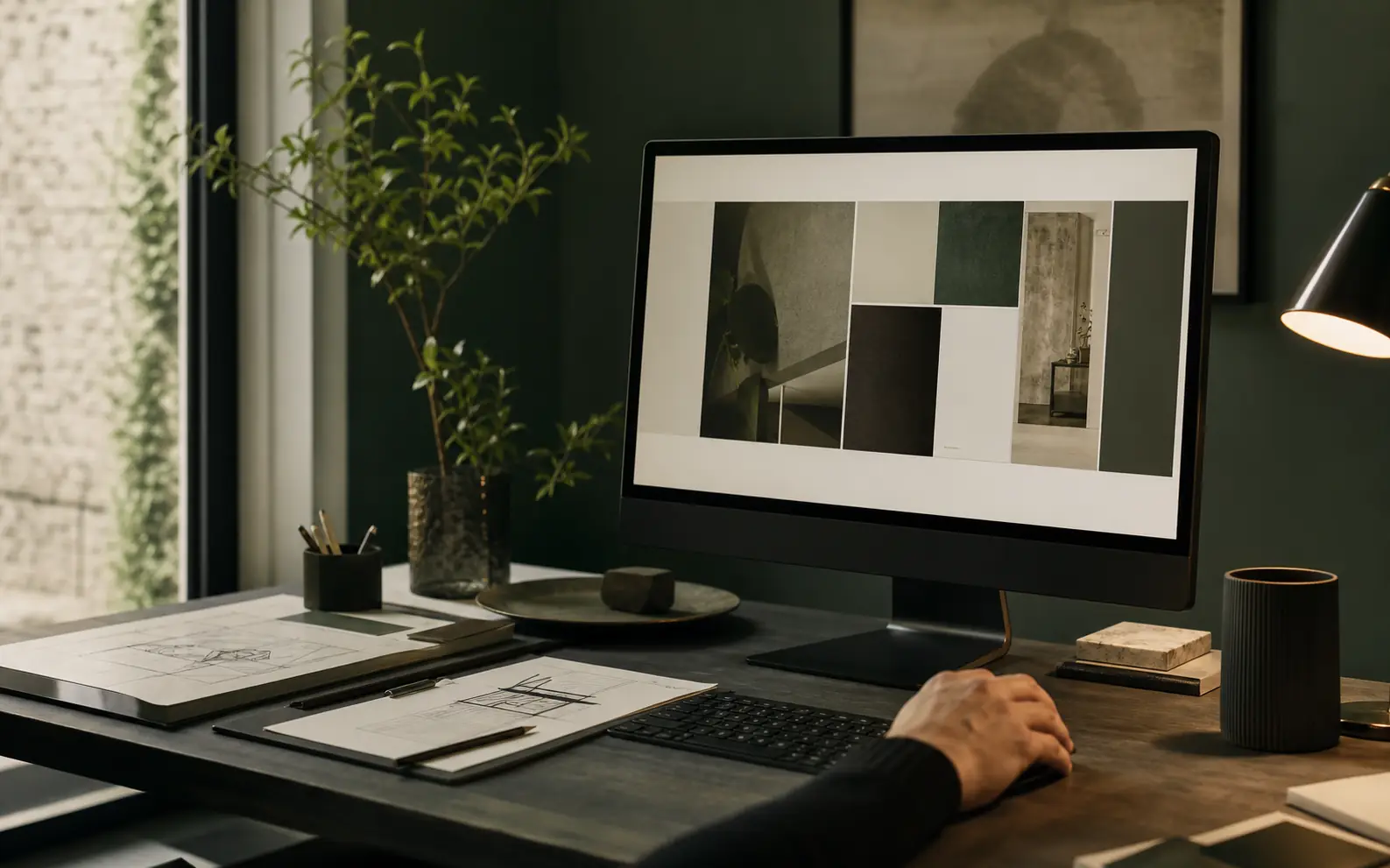 Workspace dedicato alla progettazione di un sito web su misura
